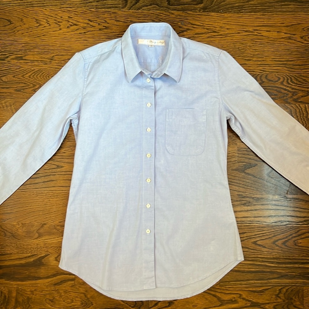 Claridge + King Button Down Blouse Size Small